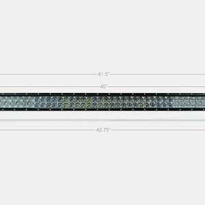 Cali Raised 42" Dual Row 5D Optic OSRAM LED Light Bar