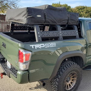 Chassis Unlimited 12" Thorax Overland Bed Rack System | Toyota Tacoma (2005-2022)