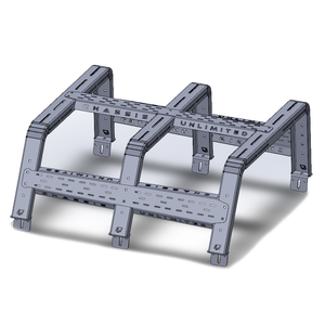 Chassis Unlimited 18" Thorax Universal Overland Bed Rack System (Any Truck)