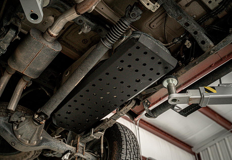 Cali Raised Fuel Tank Skid Plate  | Toyota Tacoma (2005-2015)