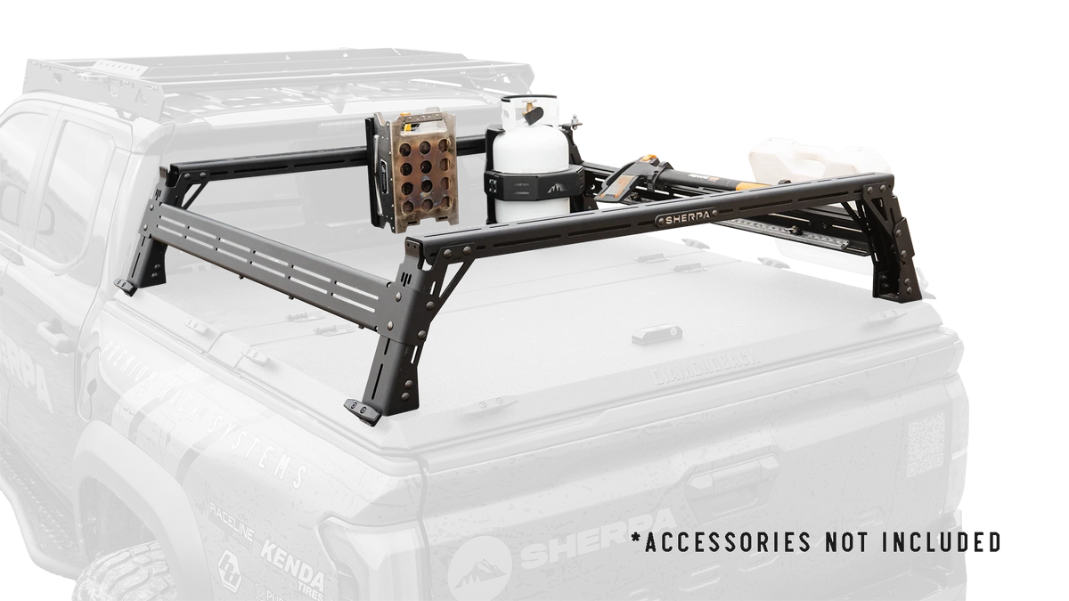 Sherpa DiamondBack PAK System Bed Rack | Toyota Tacoma (2005-2023)