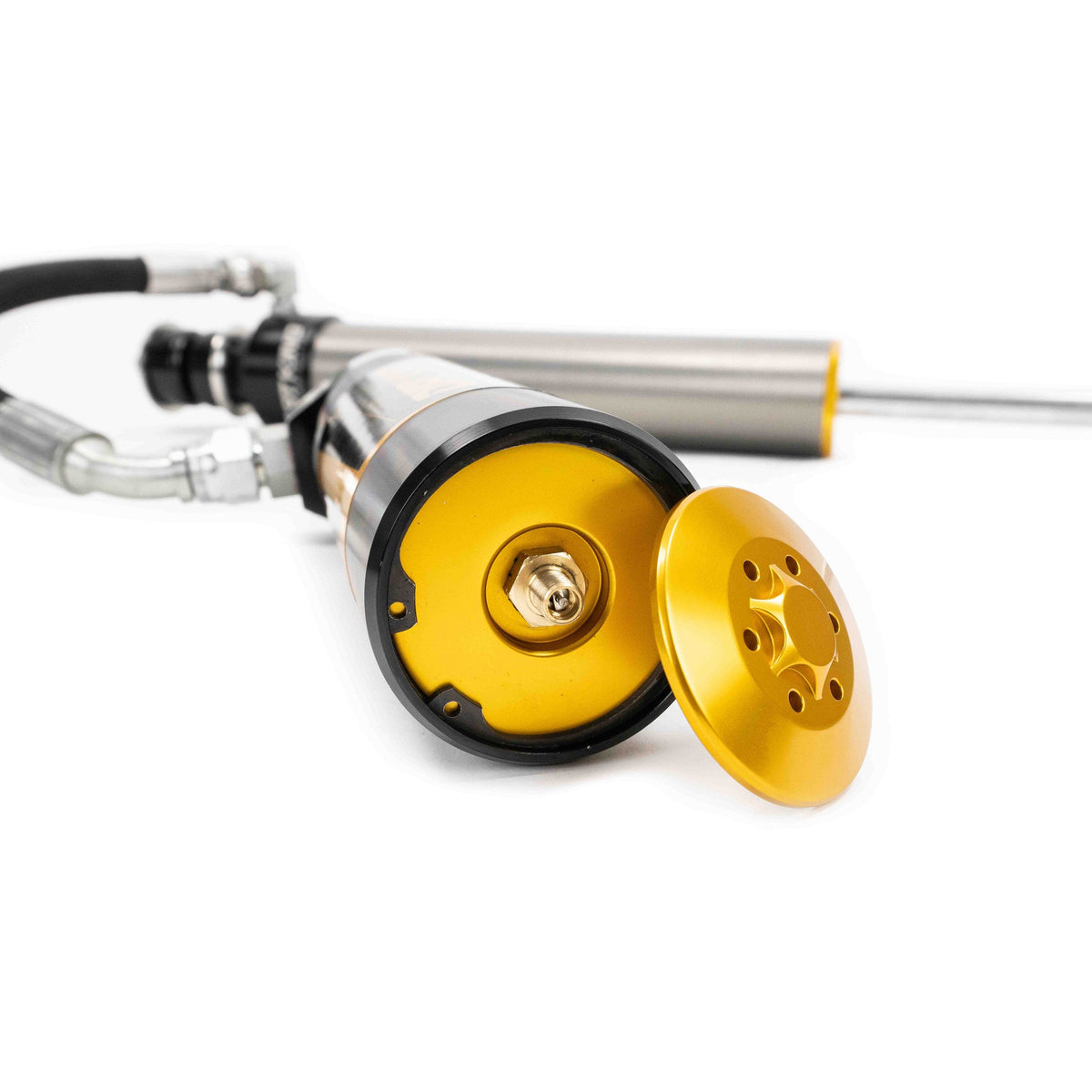 Dirt King 2.5 Smooth Body Shocks DCA Remote Reservoir | Toyota Tacoma (2005-2023)