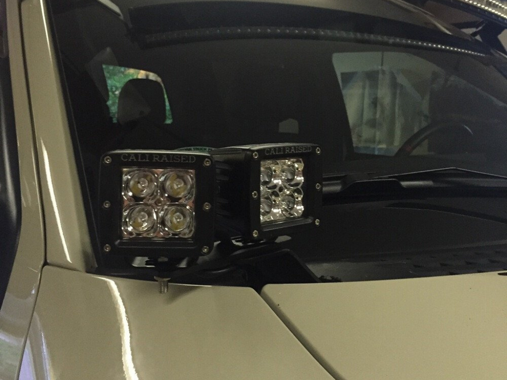 Cali Raised Ditch Light Bracket Extensions