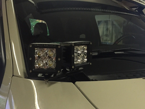 Cali Raised Ditch Light Bracket Extensions