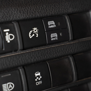 Cali Raised Square Style Dual Function Toyota OEM Style "AMBER & WHITE" Switch