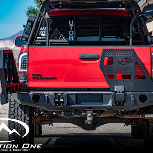 Expedition One Dual Swing Out High Clearance Rear Bumper | Toyota Tacoma (2005-2015)