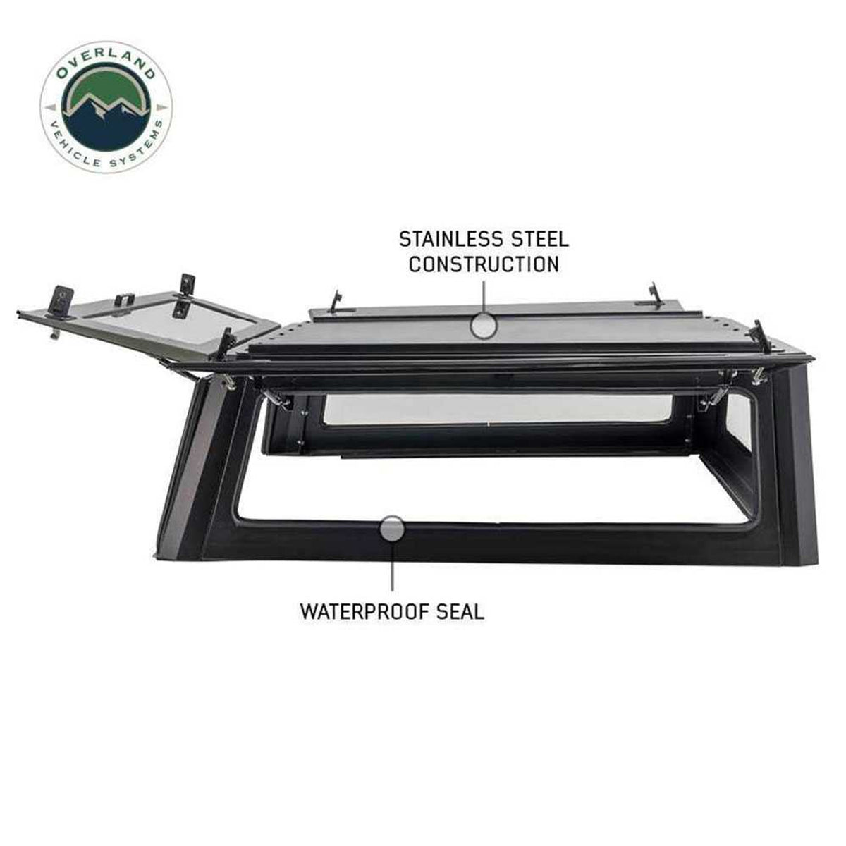 Overland Vehicle Systems Expedition Truck Cap | Chevy Colorado (2015-2022)