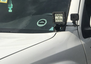 Cali Raised Ditch Light Bracket Extensions