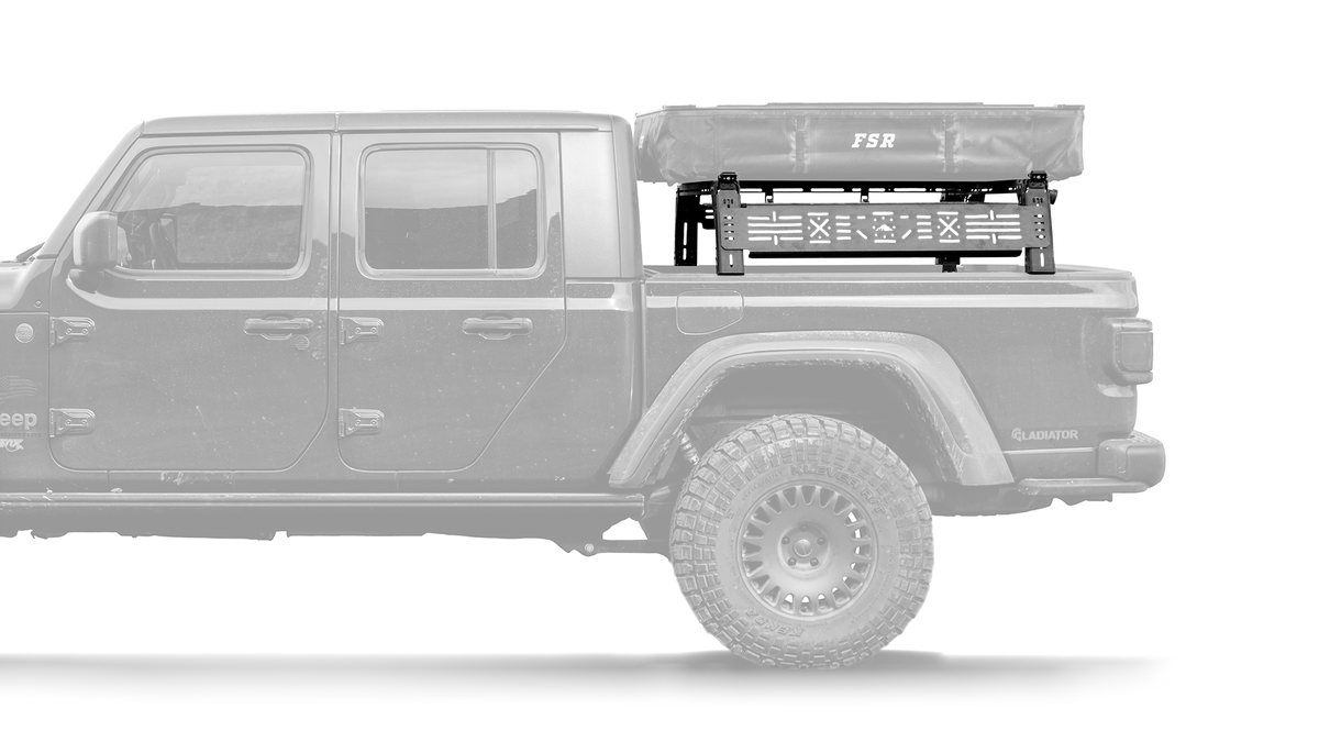 Sherpa Bed Rack Mid-Height PAK System | Jeep Gladiator (2020-2026)