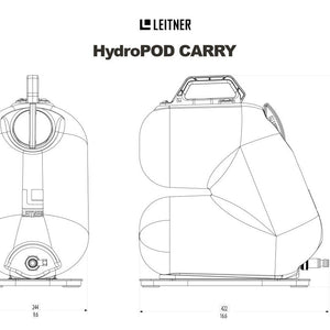 Leitner Designs HydroPOD Carry Portable Shower Kit