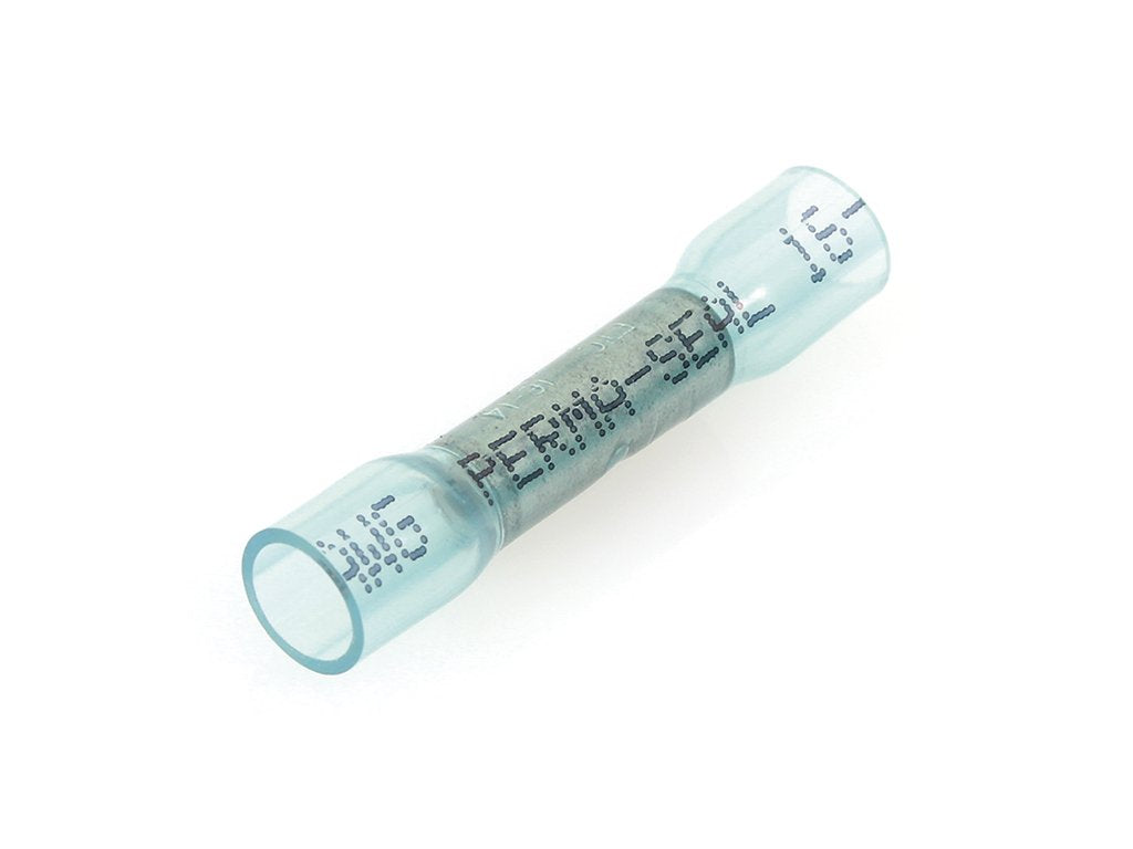 Cali Raised Molex 19164-0044 Perma-Seal Butt Connector, 16-14 AWG, Heat Shrink Insulated