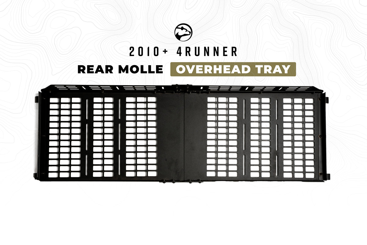 Cali Raised Rear Molle Overhead Tray | 4Runner (2010-2024)