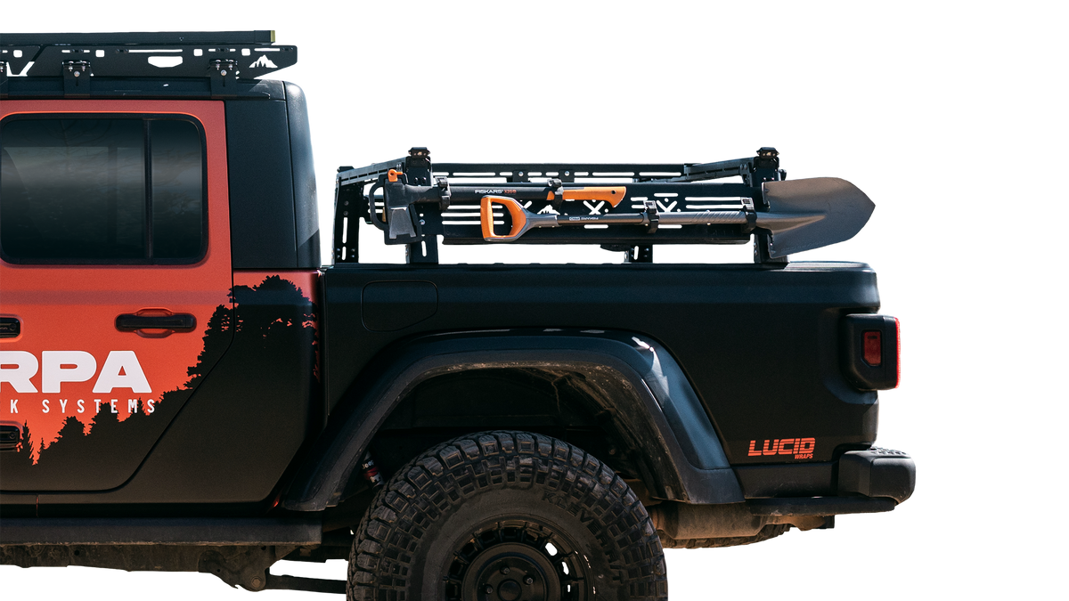 Sherpa Bed Rack Mid-Height PAK System | Jeep Gladiator (2020-2026)
