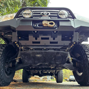 Dissent Off-Road Extreme Clearance Modular Front Bumper | Toyota Land Cruiser 100 Series (1998-2007)