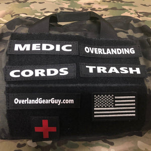 Overland Gear Guy ID Tags – Custom Velcro Gear Tags