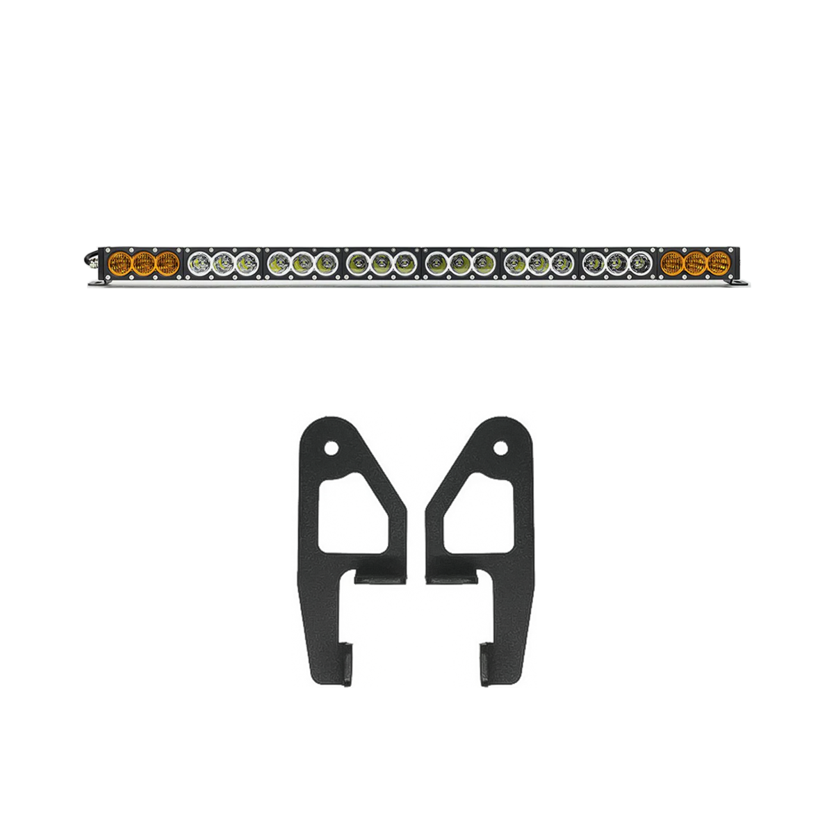 Cali Raised Premium Roof Rack Front Light Bar Kit | Toyota Tacoma/2025+ Toyota 4Runner (2024+)