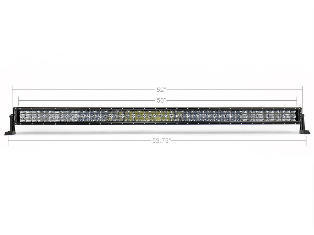 Cali Raised 52 Inch Curved LED Light Bar Roof Bracket Kit | Toyota Tacoma (2005-2023)