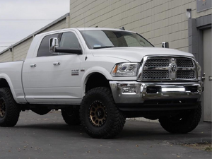 Cali Raised 22" Bumper Hidden LED Light Bar Brackets Kit | Dodge 2500/3500 (2010-2018)