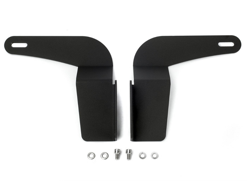 Cali Raised Lower Bumper Flush Mount 32 Inch LED Light Bar Mounting Brackets | Toyota Tacoma (2005-2015)