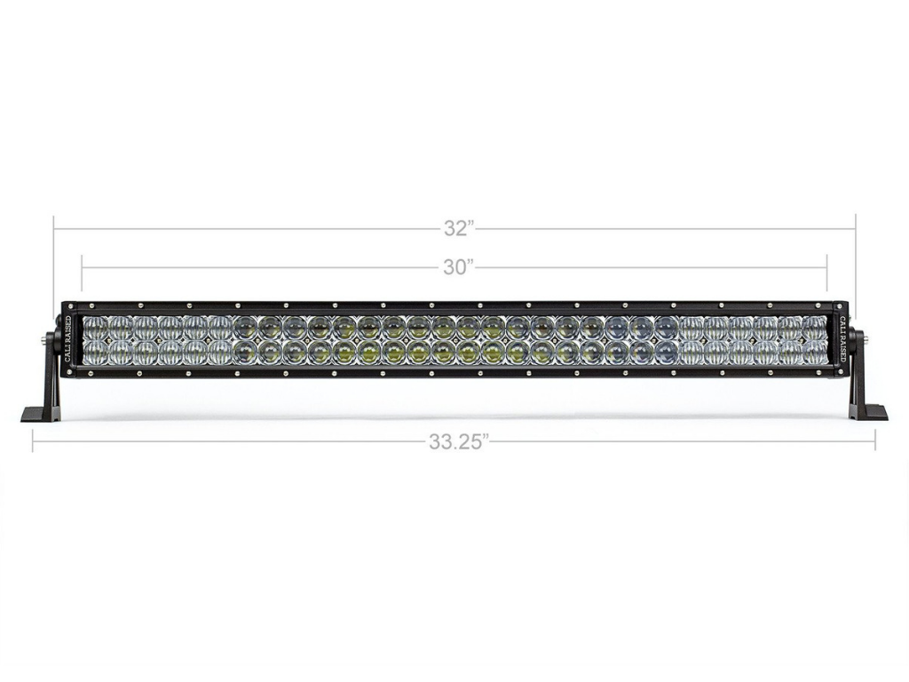 Cali Raised 32 Inch Lower Bumper Hidden LED Light Bar Kit | Toyota Tacoma (2016-2023)