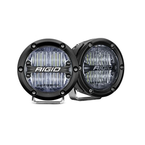 Rigid Industries 360-Series 4 Inch LED SAE Fog Lights - White (Pair)