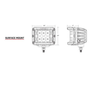 Rigid Industries A-Pillar Light Kit (Fits 360-Series, D-SS Series) | Toyota Tundra (2022-2023)