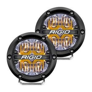 Rigid Industries A-Pillar Light Kit (w/ 4 Inch 360-Series Drive Lights) | Toyota Tacoma (2016-2023)