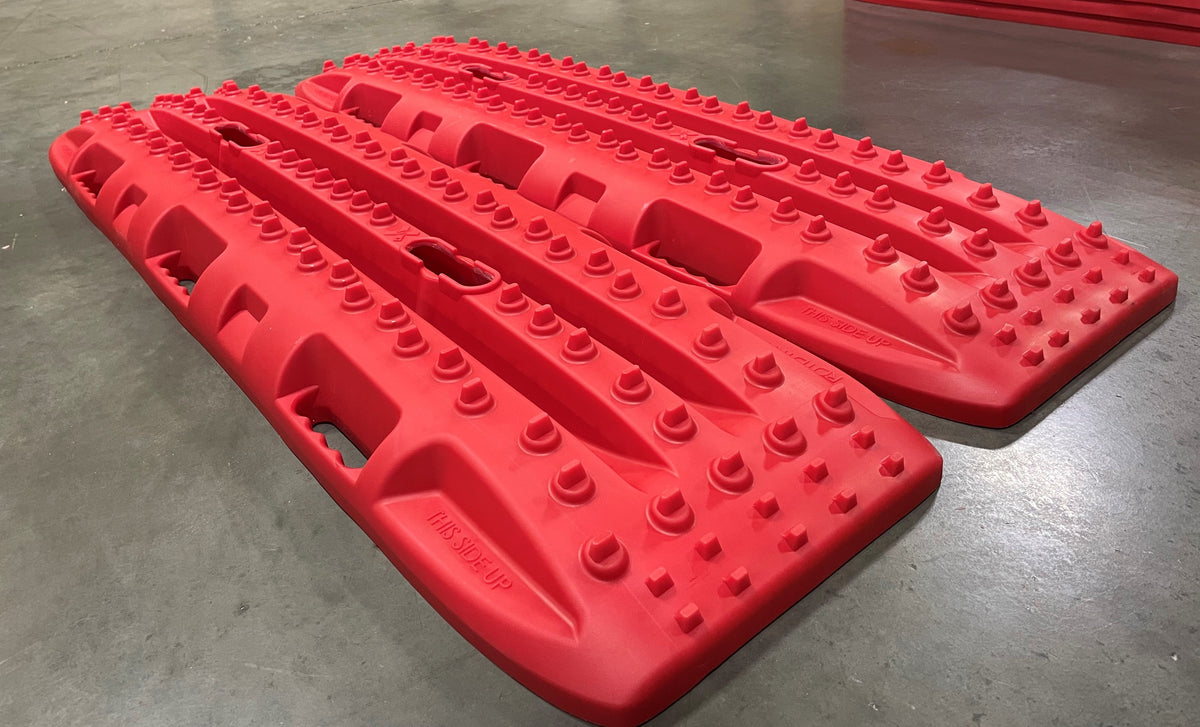 RototraX Traction Boards - Red