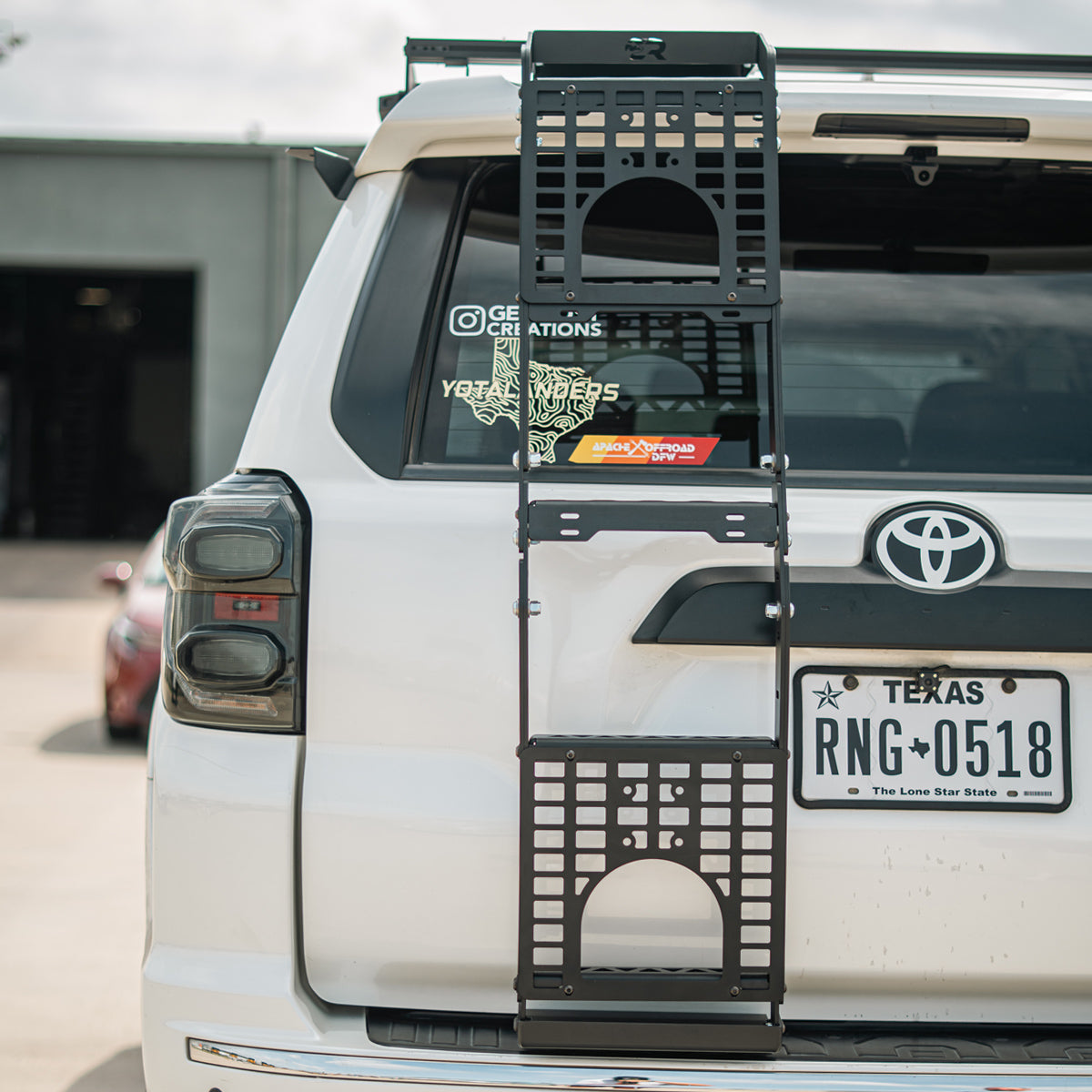 Cali Raised Rear Hatch Ladder Accessory MOLLE Panel | Toyota 4Runner (2010-2024)