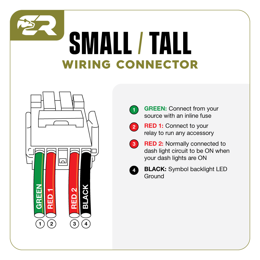 Cali Raised Small Style Toyota OEM Style "REVERSE LIGHTS" Switch