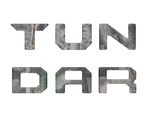 TUFSKINZ Glove Box Letter Inserts | Toyota Tundra (2022-2025)