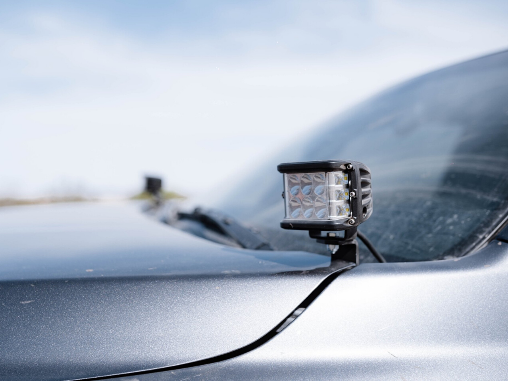 Cali Raised Low Profile Ditch Light Bracket Kit | Toyota Tacoma (2016-2023)