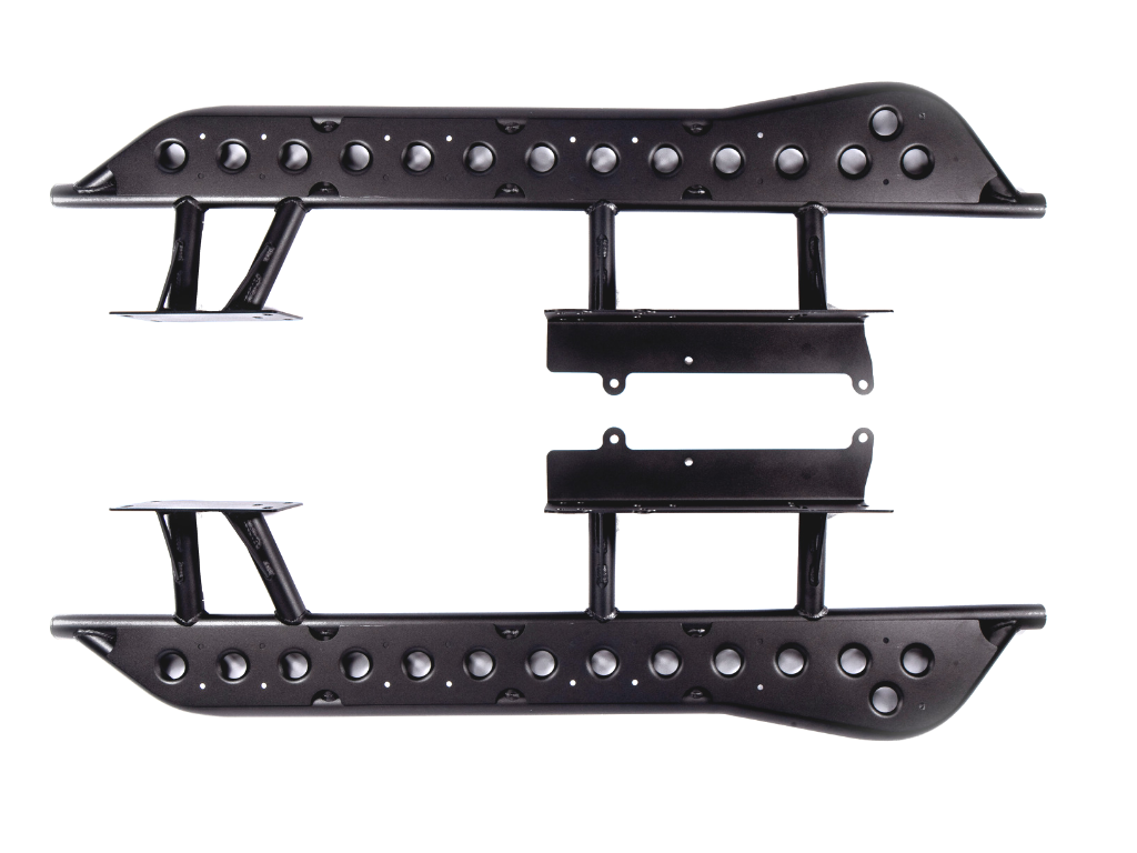 Cali Raised Step Edition Bolt-On Rock Sliders | Toyota 4Runner (2003-2009)