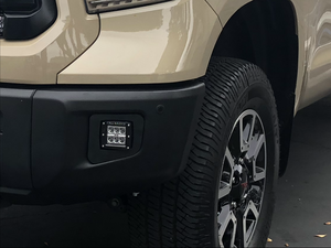 Cali Raised LED Fog Light Pod Replacements Brackets Kit | Toyota Tundra (2014-2021)