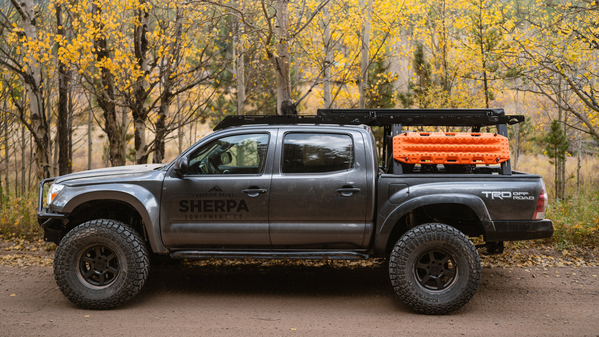 Sherpa Bed Rack- Rack Height PAK System | Toyota Tacoma (2005-2023)