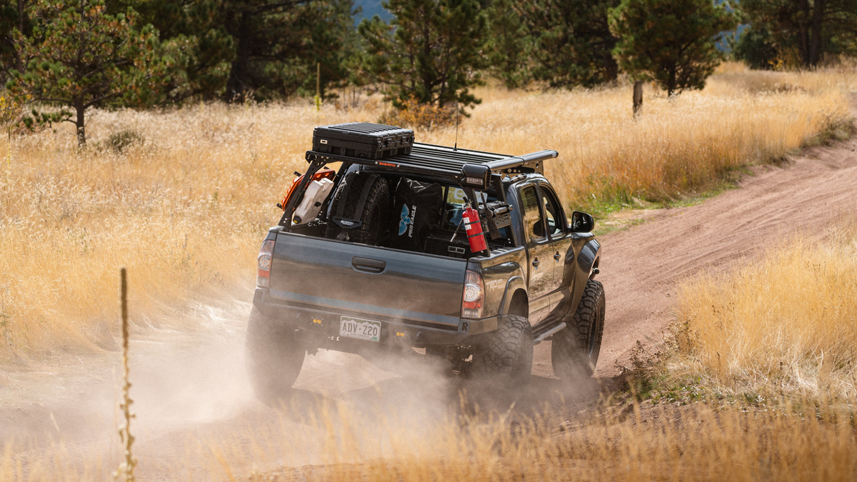 Sherpa Bed Rack- Rack Height PAK System | Toyota Tacoma (2005-2023)