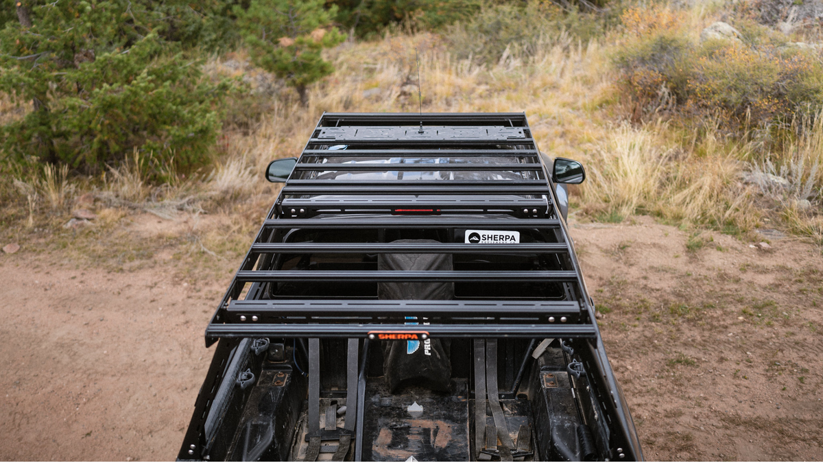 Sherpa Bed Rack- Rack Height PAK System | Toyota Tacoma (2005-2023)
