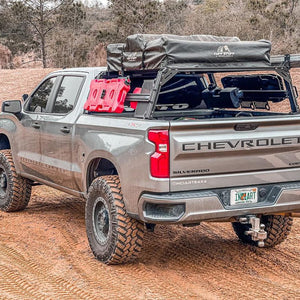 Xtrusion Overland XTR1 Bed Rack | Chevy Silverado 1500 (2019-2023)