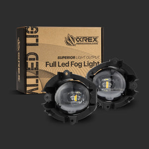 AlphaRex Dual Color LED Projector Fog Lights | Toyota Tacoma (2012-2023) - Truck Brigade