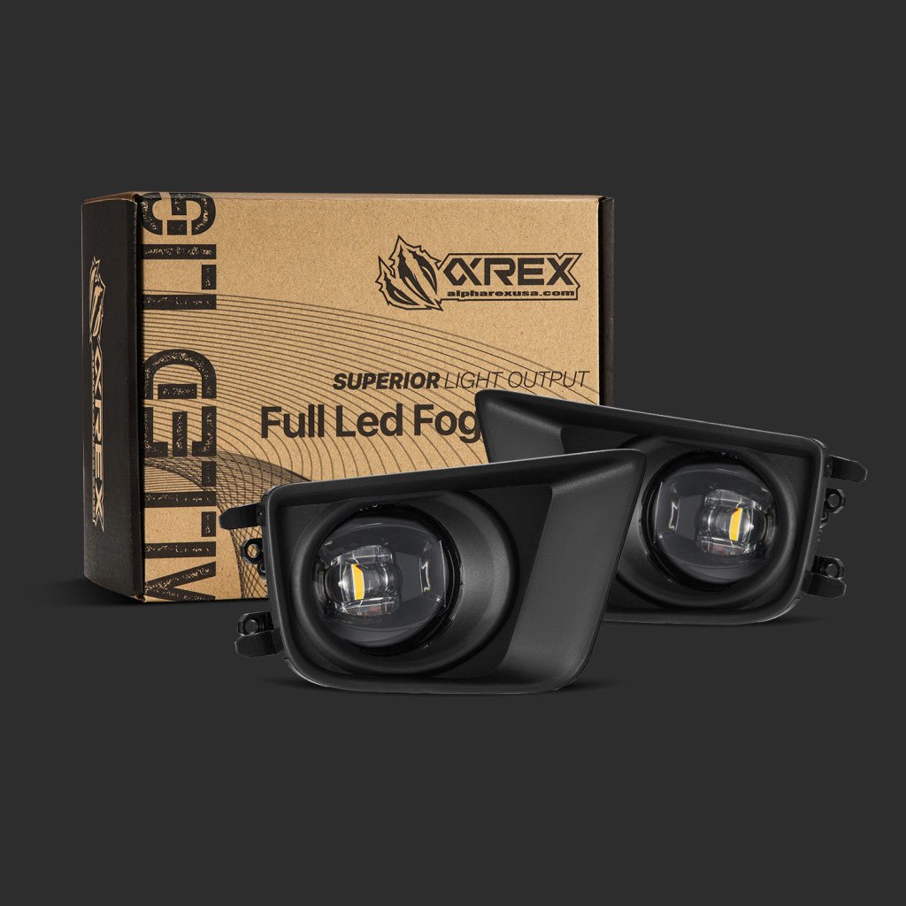 AlphaRex Dual Color LED Projector Fog Lights | Toyota Tacoma (2012