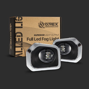 AlphaRex Dual Color LED Projector Fog Lights | Toyota Tacoma (2012-2023) - Truck Brigade