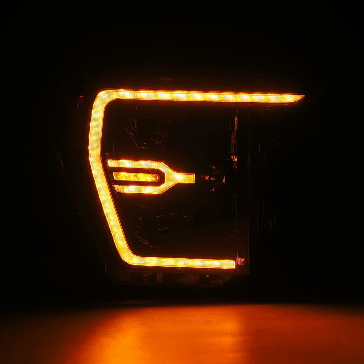 AlphaRex LUXX - Series LED Projector Headlights (Alpha Black) | Ford F150 (2021 - 2023) - Truck Brigade