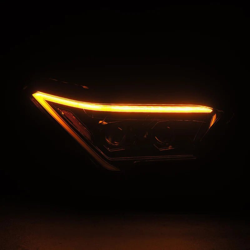 AlphaRex LUXX - Series LED Projector Headlights (Alpha - Black) | Toyota Tacoma (2024 - 2025) - Truck Brigade