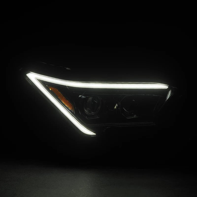 AlphaRex LUXX - Series LED Projector Headlights (Alpha - Black) | Toyota Tacoma (2024 - 2025) - Truck Brigade