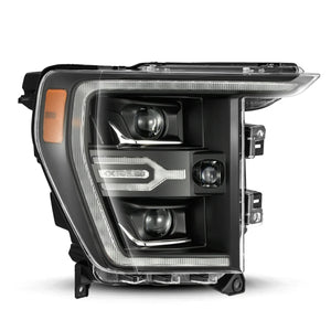 AlphaRex LUXX - Series LED Projector Headlights (Black) | Ford Raptor (2021 - 2023) - Truck Brigade