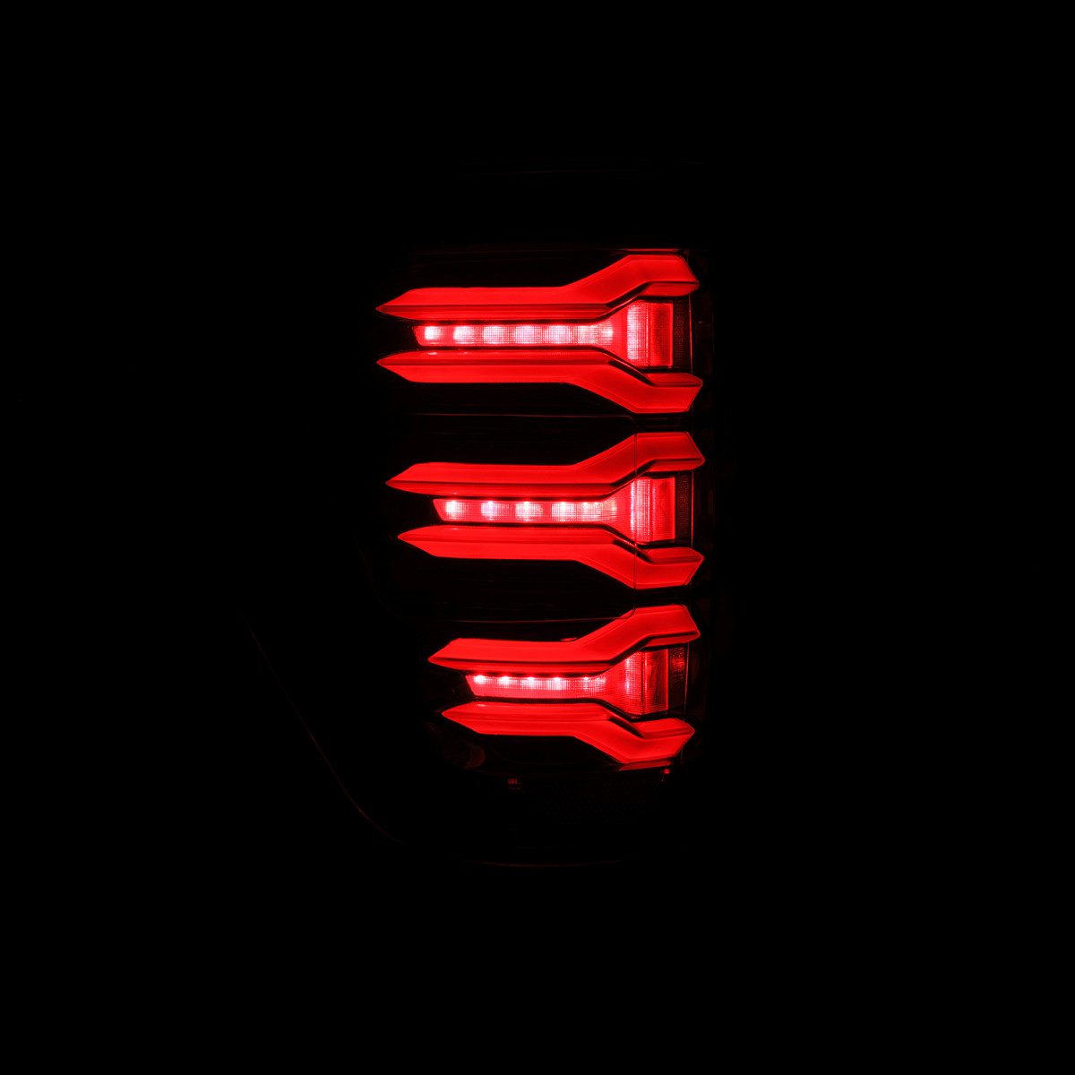 AlphaRex LUXX - Series LED Tail Lights (Alpha Black) | Ford F150 (2021 - 2023) - Truck Brigade
