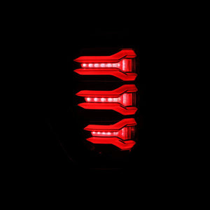 AlphaRex LUXX - Series LED Tail Lights (Alpha Black) | Ford F150 (2021 - 2023) - Truck Brigade