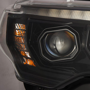 AlphaRex MK II LUXX-Series LED Projector Headlights (Alpha Black) | Toyota 4Runner (2014-2023) - Truck Brigade