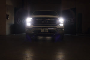 AlphaRex NOVA - Series LED Projector Headlights (Alpha Black) | Ford Raptor (2021 - 2023) - Truck Brigade