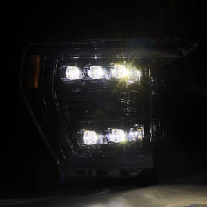 AlphaRex NOVA - Series LED Projector Headlights (Alpha Black) | Ford Raptor (2021 - 2023) - Truck Brigade